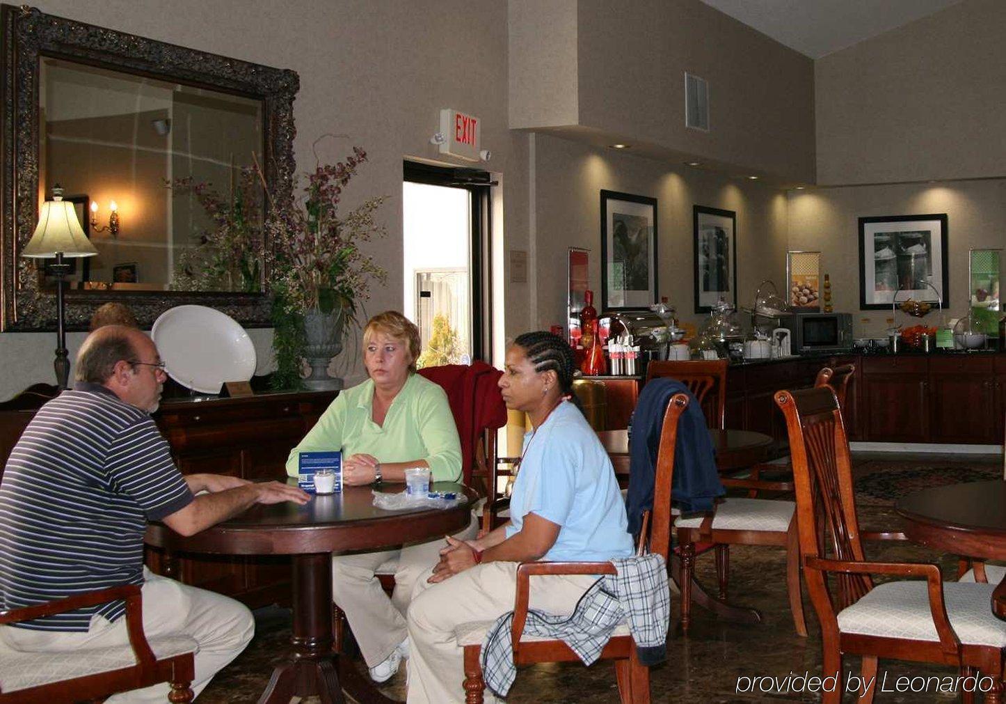 Hampton Inn Morristown Restaurang bild